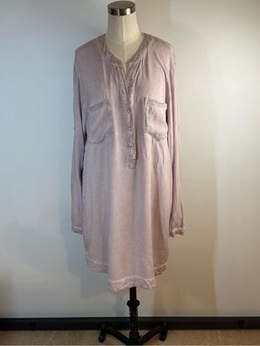 cloth & stone Dusty Lavender Tunic Dress